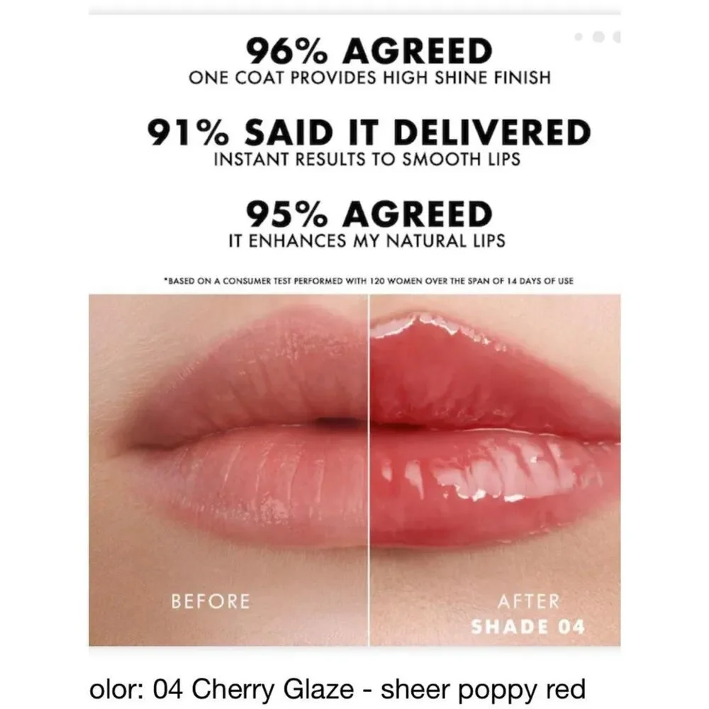 Armani Beauty Prisma Glass Hydrating Lip Gloss with Squalane